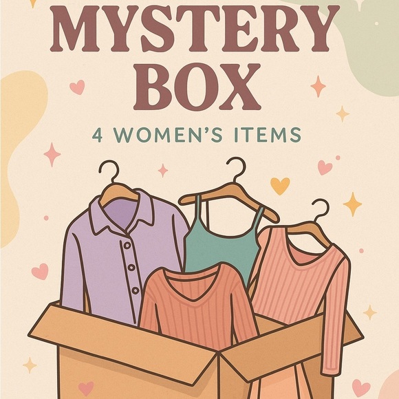 Try something new? Get 4 hand-picked, stylish items in this Mystery Box,SizeM - Picture 2 of 2